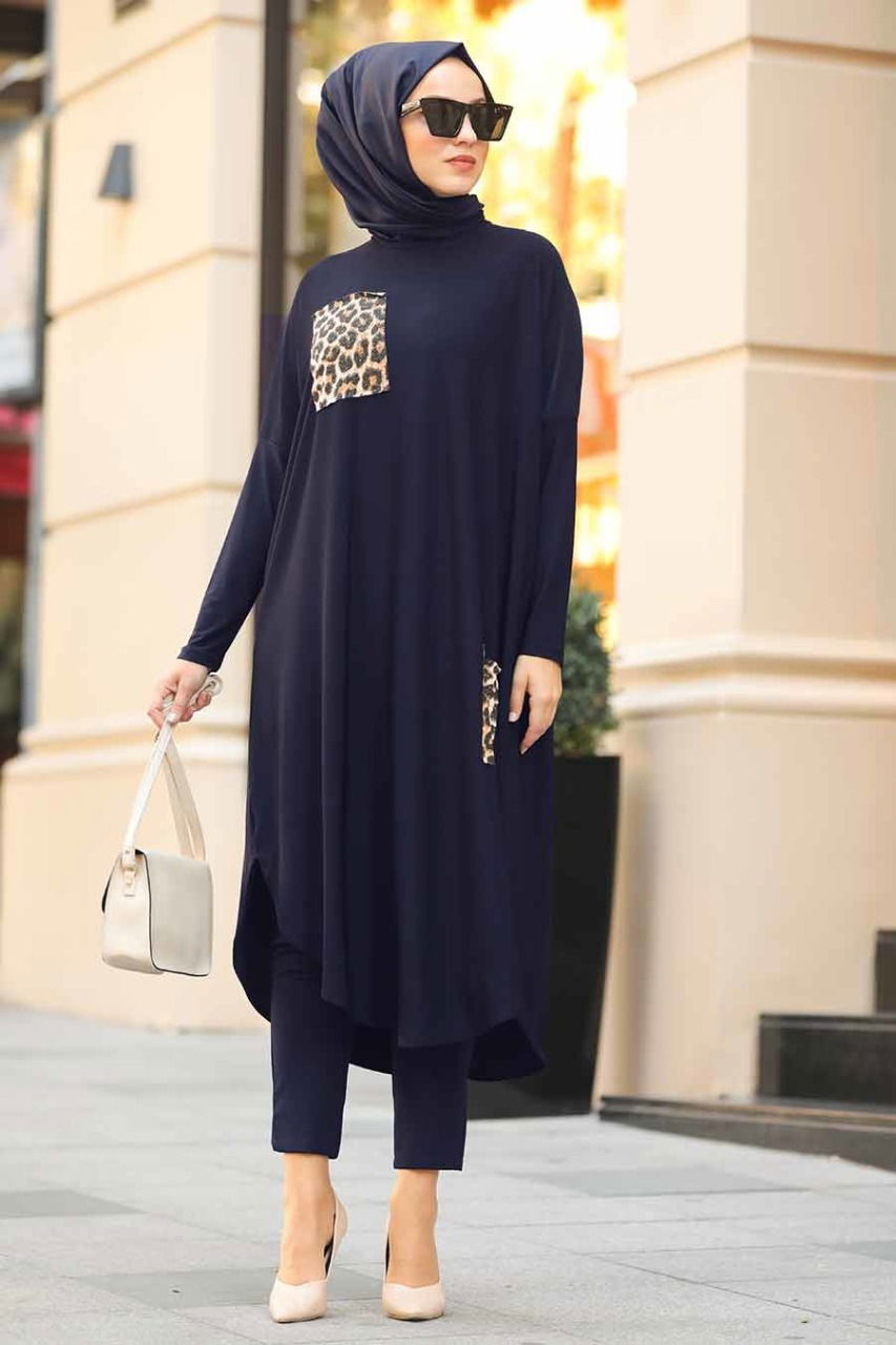 New Soft Organic Jersey Tunic Wholesale Islamic Dress Catalog
